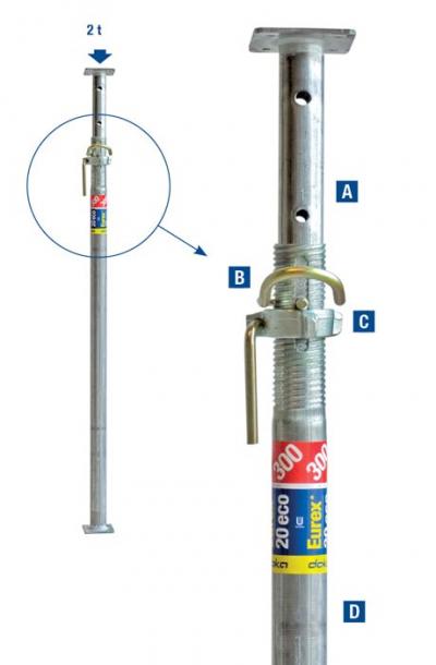 Floor prop Eurex 20 eco