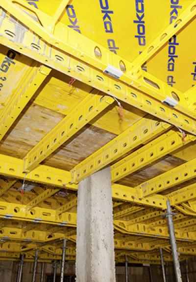 infill zone around a column