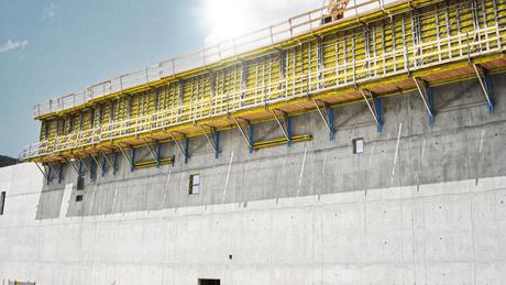 Climbing formwork MF240