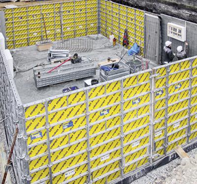 plywood sheets for wall and slab formwork