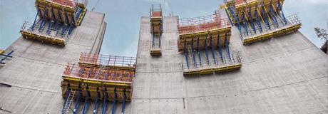 Formwork solutions for power plant construction