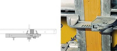 multi-function clamps to adjust wall formwork
