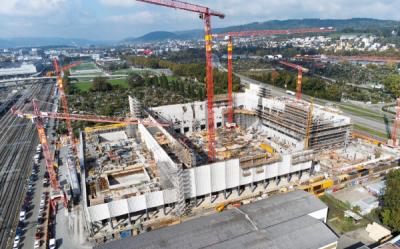 Zuerich Swiss Life Arena Bauphase