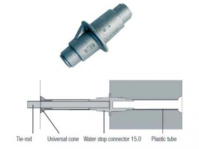 Water stop connector 15.0