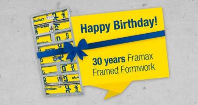 Framed formwork Framax Xlife