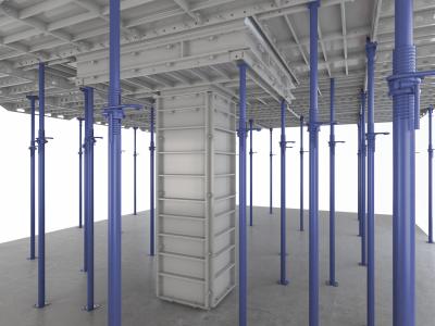 In-fill zone column head