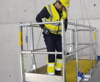 Protection latérale côté coffrage