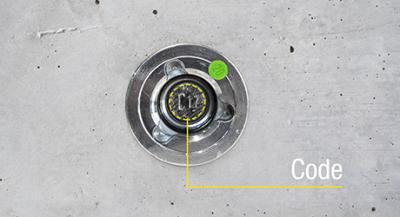 picture of tie with code