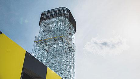 Ringlock - Modular access scaffolding system