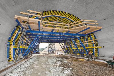 Doka tunnel formwork