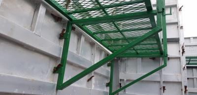 safety guardrails used with aluminium formwork