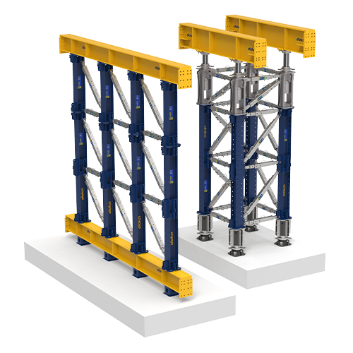 UniKit shoring tower 1000 & load bearing frame 1000