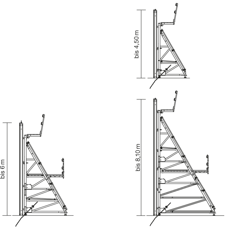supporting construction frame universal