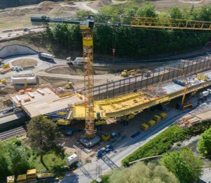 Bridge Construction Tavannes-Bözingenfeld TP2