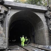 concrete tunnel portal