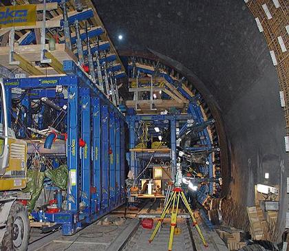 Major rehabilitation of Ennerich Tunnel