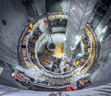 Doka tunneling and wastewater formwork hidden under London